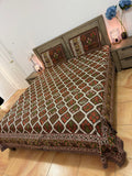 king size pure cotton flat