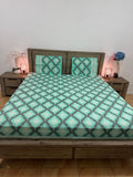 Fitted King cotton