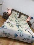 4 PCS KING COMFORTER SET WITH FITTED BEDSHEET