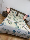 4 PCS KING COMFORTER SET WITH FITTED BEDSHEET