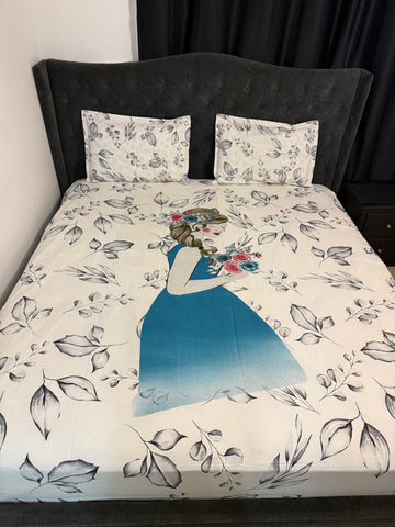 Xl Queen size cotton flat
