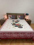 king size pure cotton flat