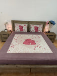 Big Queen cotton flat 3Piece
