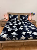 Premium Warm Queen 4side border Dark Blue