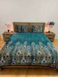 King size warm bedsheet(4side border)