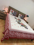 king size pure cotton flat