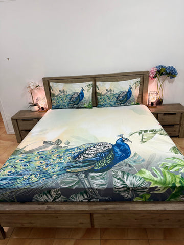 Fitted Designer king Glace cotton