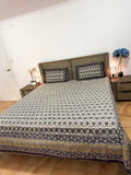 Big Queen cotton flat bedsheet