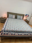 Queen cotton flat 3Piece