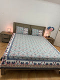 Queen cotton flat 3Piece