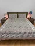 Queen cotton flat