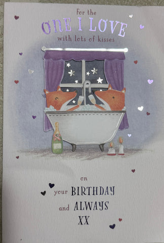 For the one I love
