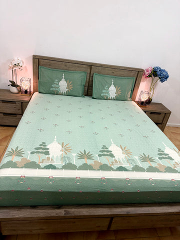 Super king Pure cotton flat