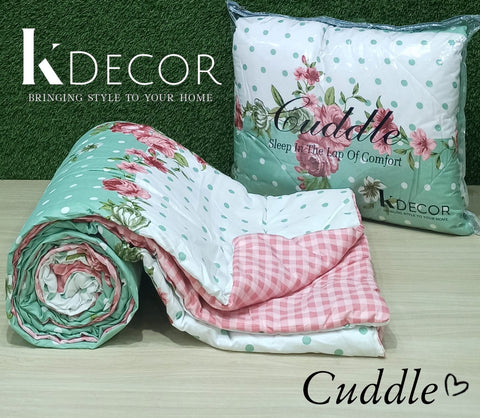 King COMFORTER IN GLACÉ COTTON