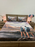 king Fitted Glace cotton
