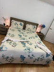 4 PCS KING COMFORTER SET WITH FITTED BEDSHEET