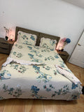 4 PCS KING COMFORTER SET WITH FITTED BEDSHEET