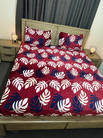 Fitted Queen warm 3piece