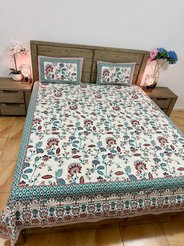 XLQueen/Regular king pure Cotton Flat