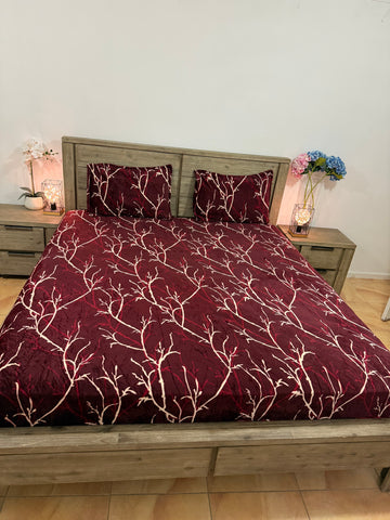 Warm Lightweight Queen Flat(Pillow covers with zip)