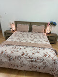 4PCS king Comforter set with FITTED bedsheet