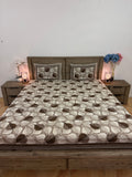 Fitted King cotton for Indian Mattress size