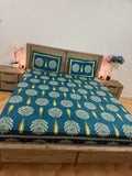 king size pure cotton flat