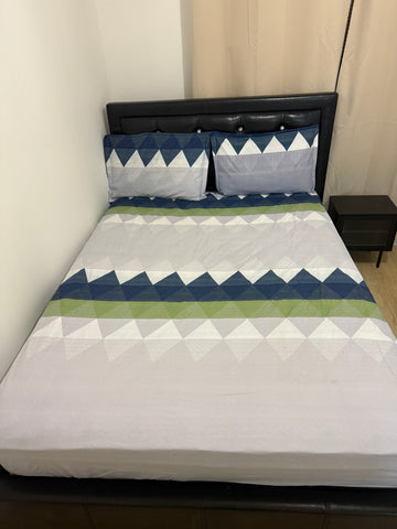 Queen Fitted Glace cotton