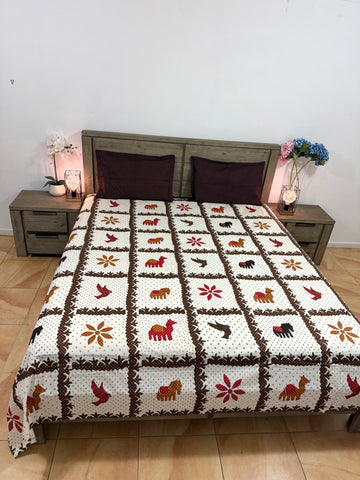 Super king Pure cotton flat