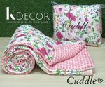 King COMFORTER IN GLACÉ COTTON