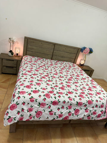 King Summer Comforter Glace cotton