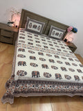 king size pure cotton flat