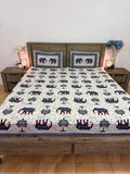 Fitted King cotton for Indian Mattress size