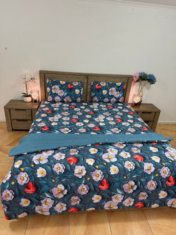 4 piece Queen Comforter set(Check Description)