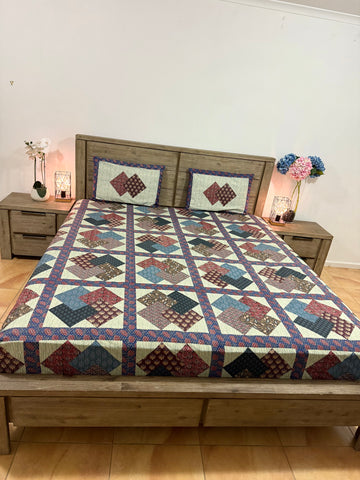 Super king Pure cotton flat 3Piece