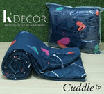 King COMFORTER IN GLACÉ COTTON