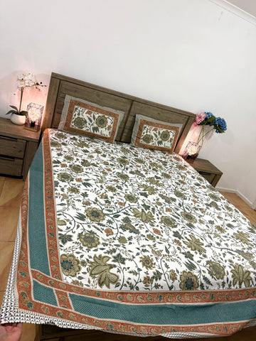 XLQueen/Regular king pure Cotton Flat