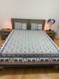 Queen cotton flat 3Piece