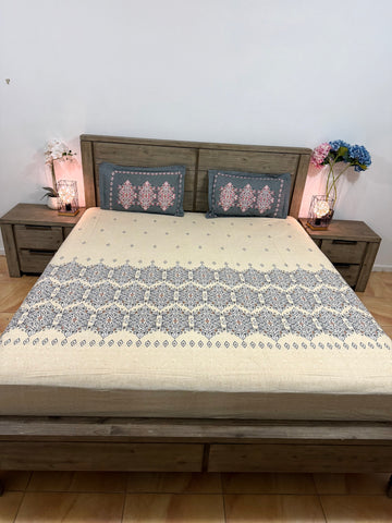 fitted Super king cotton Lightweight