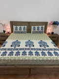 Queen cotton flat