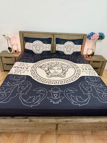 Super king Fitted Glace cotton