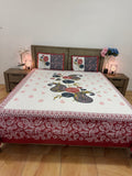 king size pure cotton flat