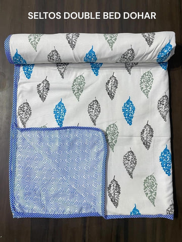 Indian Double bed size 3layer Summer Dohar