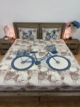Queen size pure cotton flat