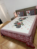 king size pure cotton flat