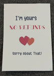 I’m yours NO RETURNS