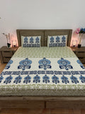 Queen cotton flat