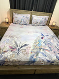 Jumbo Super king fitted glace cotton