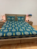 king size pure cotton flat