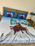 FITTED super KING cotton Designer